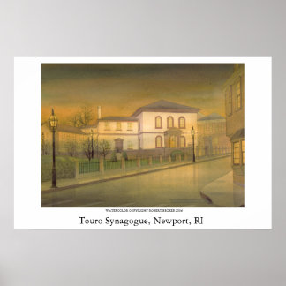 Póster Sinagoga de Touro