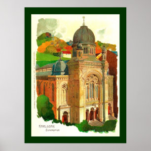 Póster Sinagoga Karlovy Vary (Karlsbad)