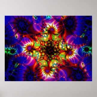 Póster Sinapsis disparada de la mente holográfica