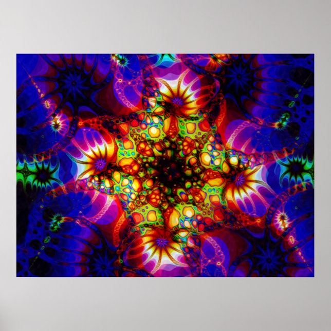 Póster Sinapsis disparada de la mente holográfica (Frente)