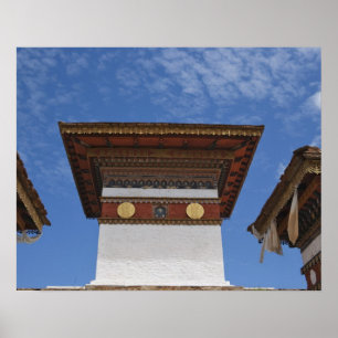 Póster Sindokha Dzong, paso de Dochu La