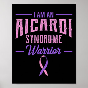 Póster Síndrome Aicardi Trastornos Genéticos del Guerrero