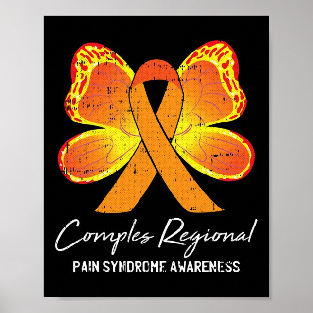 Póster Síndrome de Dolor Regional Complejo Crps Sensibili (Frente)