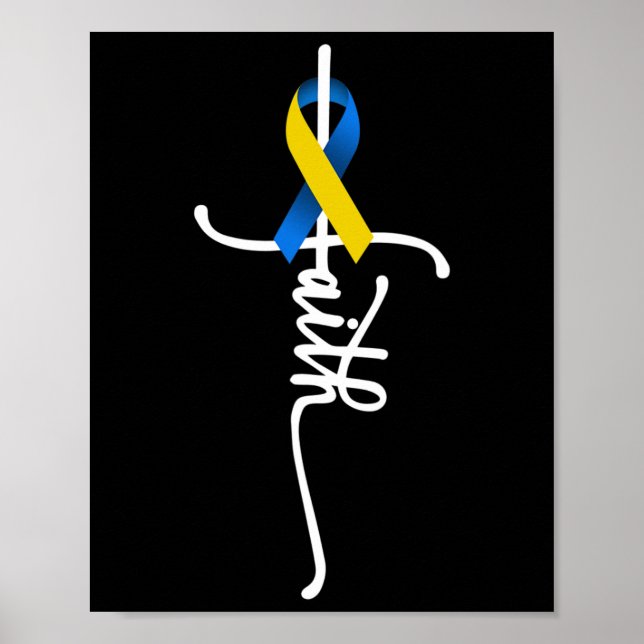 Póster Síndrome de Down Regalos de concientización sobre  (Frente)