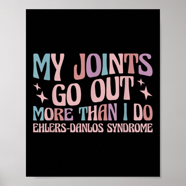Póster Síndrome de Ehlers Danlos Eds Conciencia (Frente)