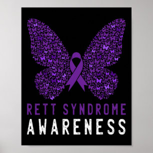 Póster Síndrome de Retorno Conciencia sobre la mariposa P