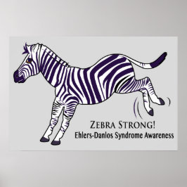 Póster Síndrome de Zebra Strong Ehlers-Danlos