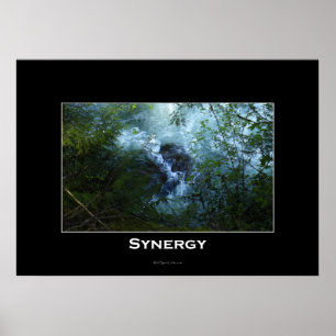 Póster SINERGIA Poster Inspirador del río