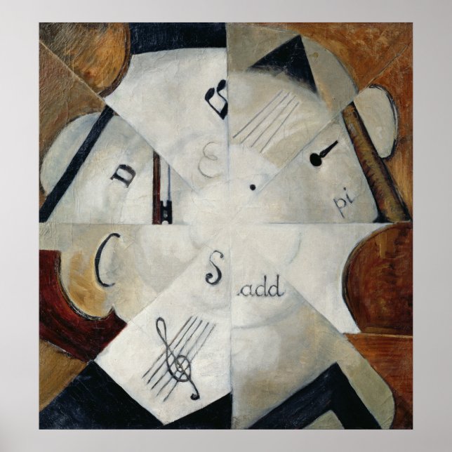 Póster Sinfonía, 1915 (Frente)