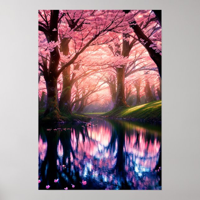Póster Sinfonía de cerezo en flor (Frente)