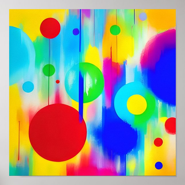 Póster Sinfonía de color (Frente)
