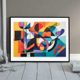 Póster Sinfonía de ondas sintéticas