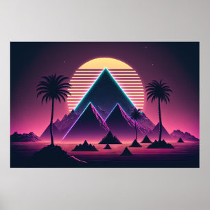 Póster Sinfonía de ondas sintéticas: Ecos de los años 80