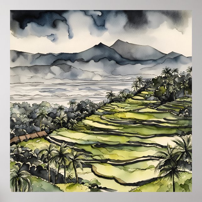 Póster Sinfonía de Paddy en Bali (Frente)