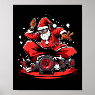 Póster Sinfonía De Santa Claus Abraza La Alegría De Los N