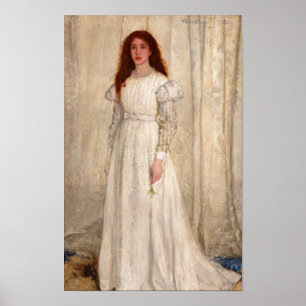 Póster Sinfonía en blanco, Nº 1, El Chica blanco, 1862