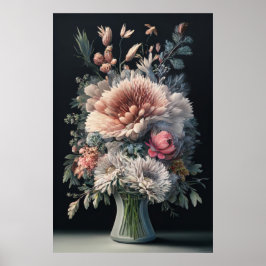 Póster Sinfonía floral