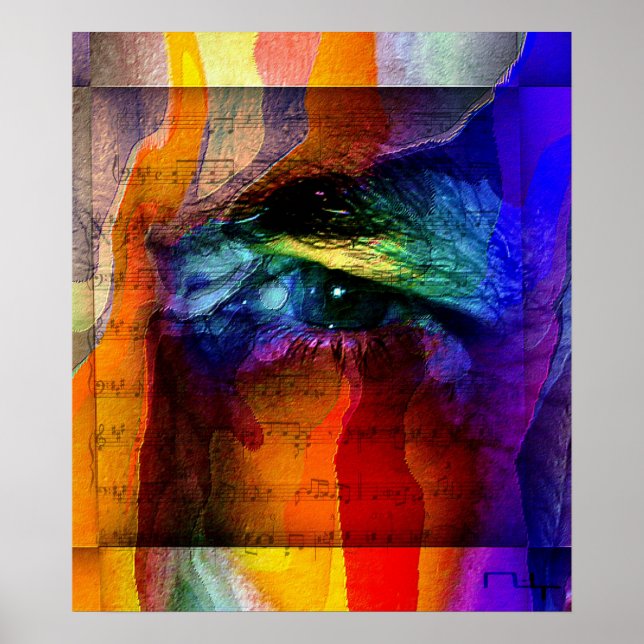 Póster Sinfonía para un opus ocular #2 (Frente)