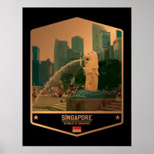 Póster Singapur