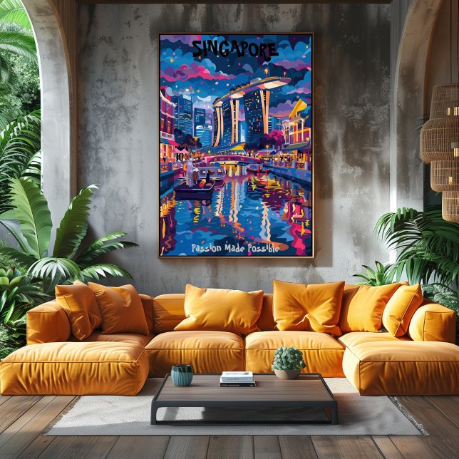 Póster Singapur: Passion Made Possible Arte Contemporáneo (Subido por el creador)