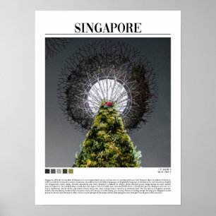 Póster Singapur - Sudeste de Asia