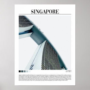 Póster Singapur - Sudeste de Asia