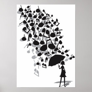 Póster Singin' en la lluvia