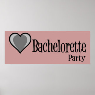 Póster SingleHeart-BacheloretteParty-Blk
