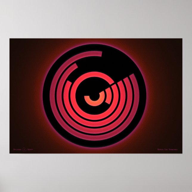 Póster Singularidad del tiempo de Azimuth (Frente)