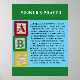 PÓSTER SINNERS PRAYER