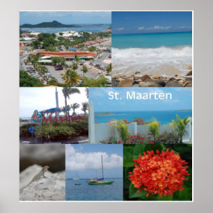 Póster Sint Maarten-St. Martin Poster Print