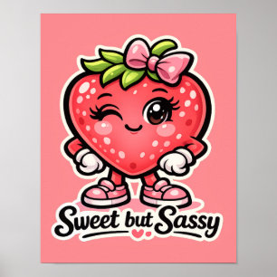 Póster Sintiéndose afrutado - Dulce pero Sassy - Amantes 