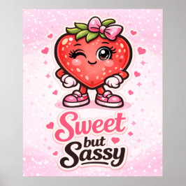 Póster Sintiéndose afrutado - Dulce pero Sassy - Amantes