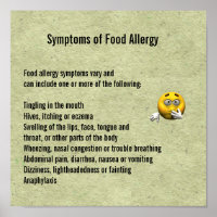 Síntomas de la alergia a los alimentos