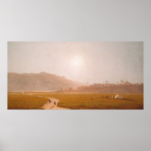 Póster Siout, Egipto de Sanford Robinson Gifford