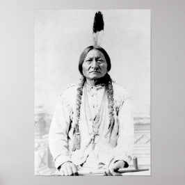 Póster Sioux Chief Sitting Bull