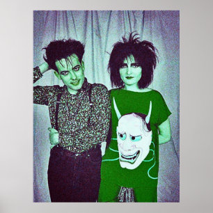 Póster Siouxsie Encontró Su Cura De Banshee
