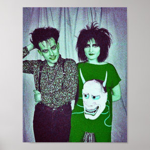 Póster Siouxsie Encontró Su Cura De Banshee