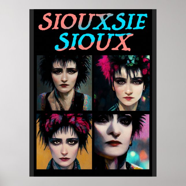 Póster Siouxsie y los Banshees (Frente)