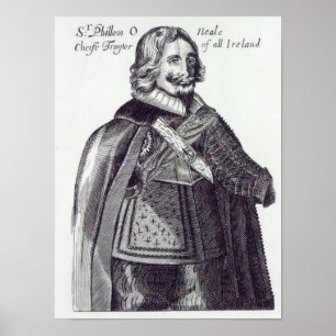 Póster Sir Felim O'Neill de Kinard
