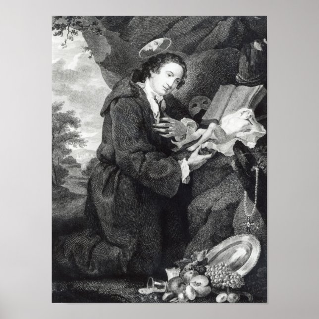 Póster Sir Francis Dashwood adorando a Venus (Frente)