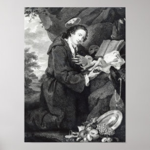 Póster Sir Francisco Dashwood que adora Venus