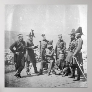 Póster Sir George Brown G.C.B del Teniente General