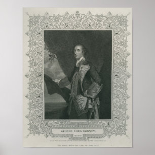 Póster Sir George Brydges Rodney