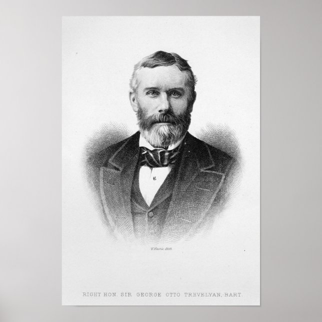 Póster Sir George Otto Trevelyan (Frente)