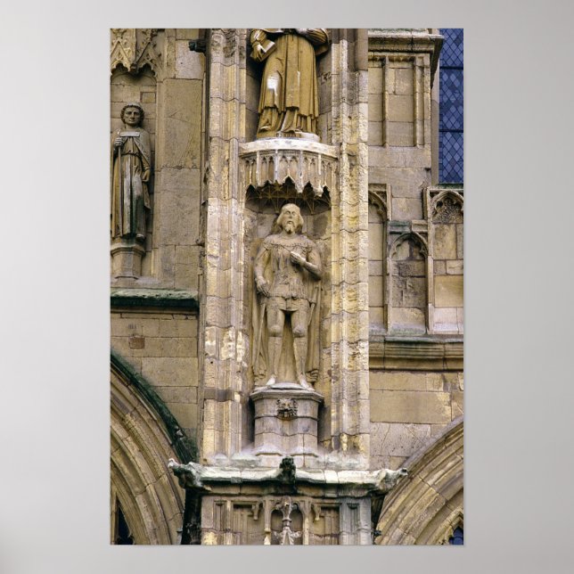 Póster Sir Henry 'Hotspur Percy, on the west facade (Frente)