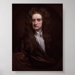Póster Sir Issac Newton