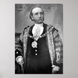 Póster Sir James Whitehead, Alcalde de Londres