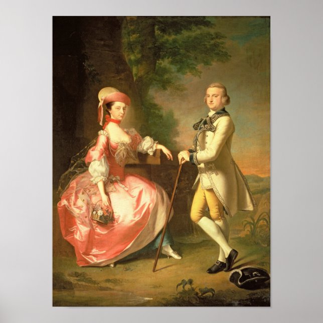 Póster Sir John Pole, 5ª Baroneta (Frente)