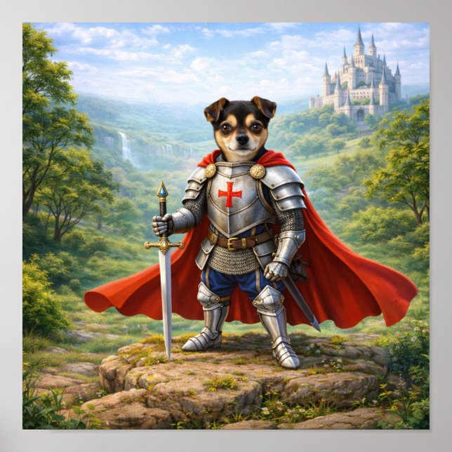 Póster "Sir Louie" (Frente)